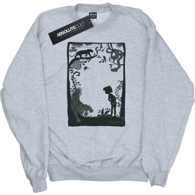 The Jungle Book Silhouette Poster Sweatshirt - Grey - XXXL