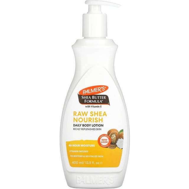 Shea Butter Formula with Vitamin E, Raw Shea Nourish Daily Body Lotion, 13.5 fl oz (400 ml)
