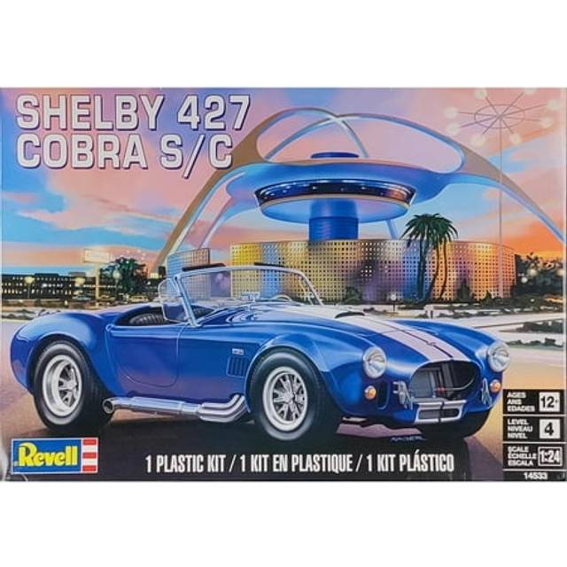 Level 4 Model Kit Shelby Cobra 427 S/C 1/24 Scale Model by Revell