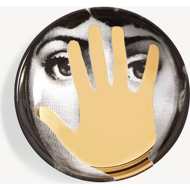 Fornasetti, Home, unisex, ONE Size, Elegant Askkopp Tema och Variationer - white (ONE SIZE)