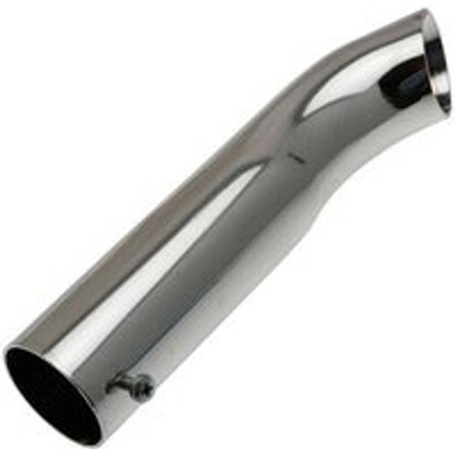 KLARIUS Exhaust Trim - Curved End - Chrome - 38mm - TRM13AJ