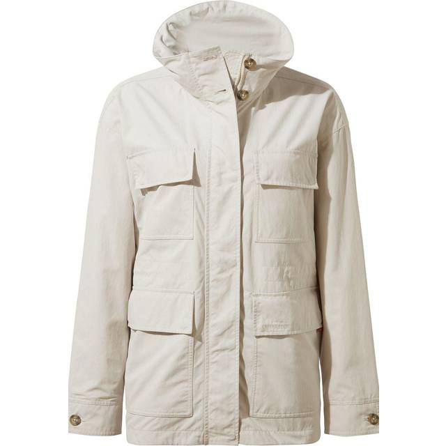 Craghoppers Women's NosiLife Adventure Jacket Stone - Beige