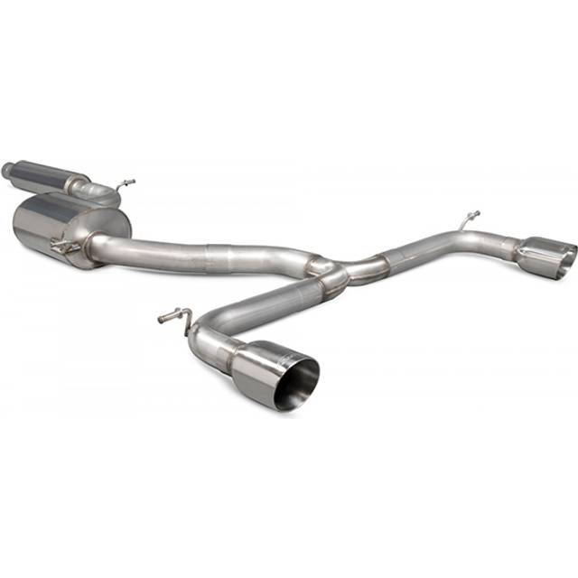 Scorpion Golf Gti Mk7 Exhaust Cat Back Inc Club Sport S Resonated Polish Svw043
