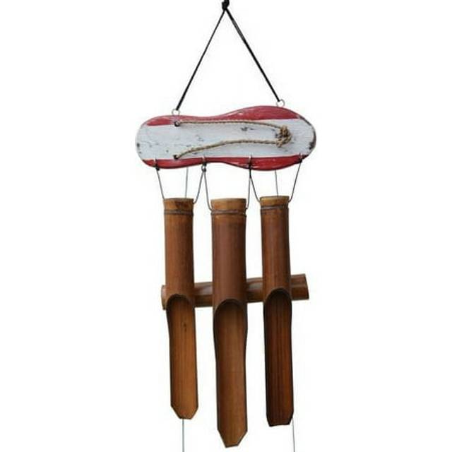 Red Sandal Bamboo Wind Chime