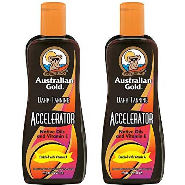 Dark Tanning Accelerator lotion 250ml X 2 BOTTLES