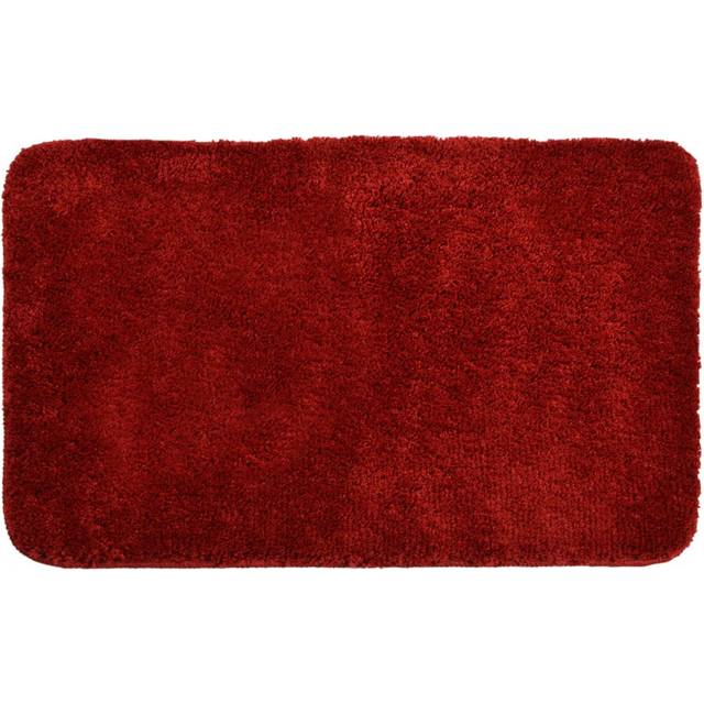 Allure Microfibre Bath Mat - Burgundy, Red