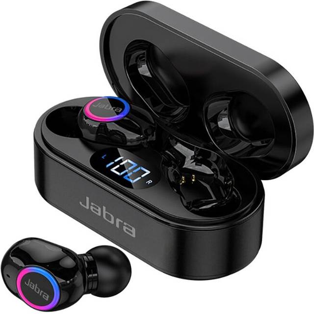 (a-Black) Original Jabra F12 Hands-Free Earphones Super Bass Bluetooth Headset Waterproof Gaming Earbuds Sports Tws Wireless Headphones