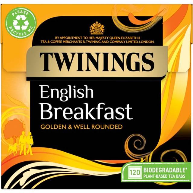 Twinings English Breakfast 120 Plant-Based Tea Bags 300g