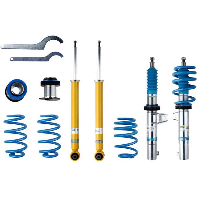 Bilstein 47-254954 1.2 - 2 x 1.2 - 2 in. B14 Series Front & Rear Coilover Kit for 2015 Audi A3 & 2015 Volkswagen Golf