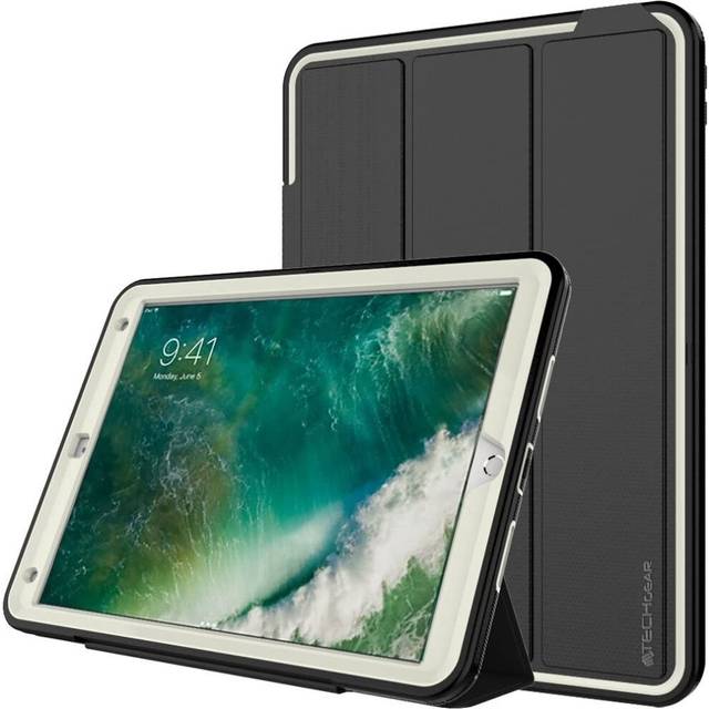 "TECHGEAR D-FENCE Case fits Apple iPad Air 3 2019, iPad Pro 10.5"", Shockproof Tough Rugged Protective Armour Smart Case with..."