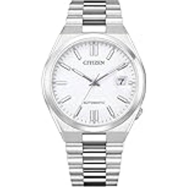 Citizen Automatic Tsuyosa white NJ0150-81A steel men's watch