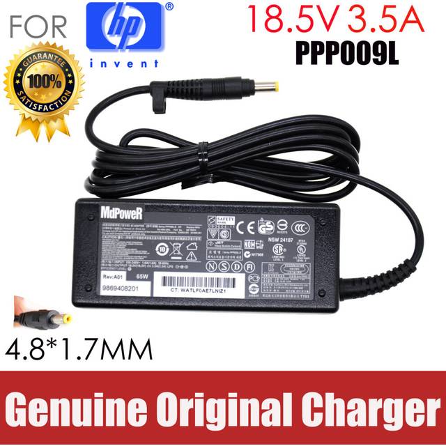 (a-) Original 18.5V 3.5A AC adapter laptop charger For HP DV1200 dv2 DV2000 HSTNN-105C M2000 N600c N620c N800 nc4000 nc4010 NC6000