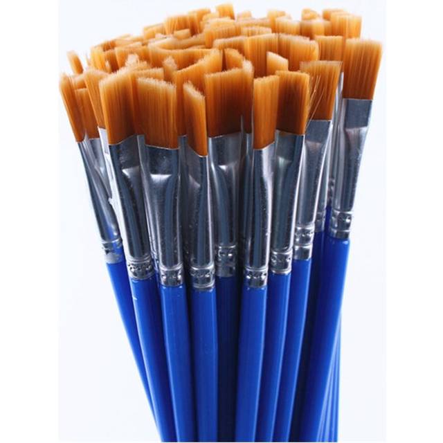 20 Pieces Same Size Small Fine Nylon Hair Paint Brushes For Drawing watercolor brushes paint brushes pen for artist suppliers