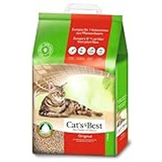 Cat's Best 29734 Träpellets för Katter, 8.6kg, Flerfärgad