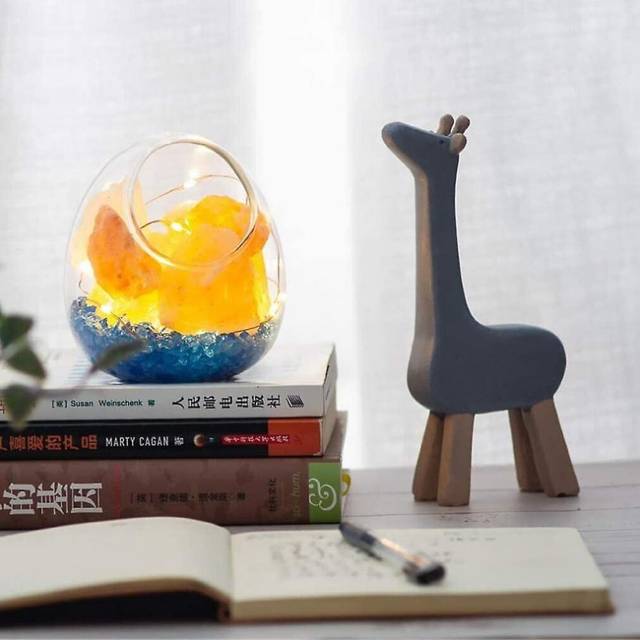 Himalayan Salt Lamp Natural Rock Salt Lamp Night Lamp Table Lamp Gift Bedroom Bedside Lamp