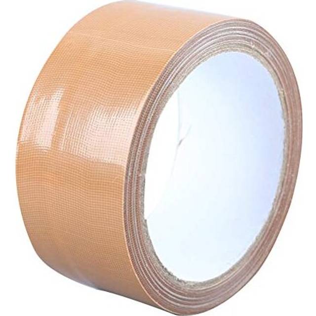 Strong Adhesive Cloth Duct Tape Waterproof Roll Carpet Tape Strong Water resistant Tape Single Sided Duct Tape 5cmx13m (Brown)
