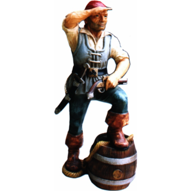 Any room exclusive design pirate figure statue sculpture decoration modern