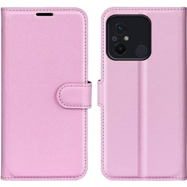 Xiaomi Redmi 12C Plånboksfodral med Magnetstängning - Rosa