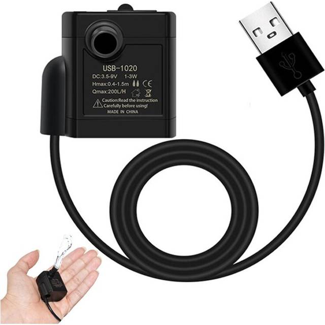 USB Water pumps mini DIY aquarium filter  Low Noise Brushless Motor Pump aquarium accessories Submersible Water cycle for pet