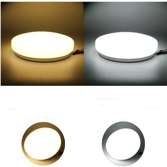 (Warm White) Modern 20W LED Round Ceiling Panel Light Down Lamp Kitchen Bathroom