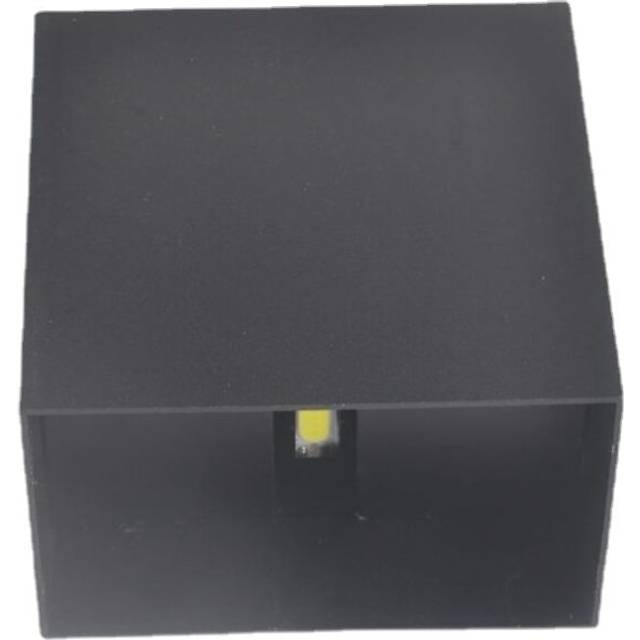 (Black, Warm Light) Modern 9W COB LED Up Down Wall Lamp Non-waterproof for Indoor Aisle Living Room AC85-265V
