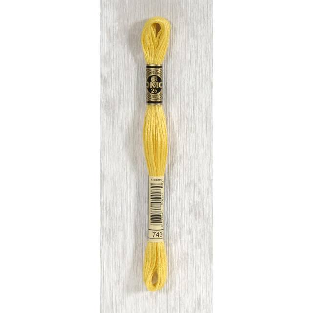 DMC Stranded Cotton Embroidery Thread 743