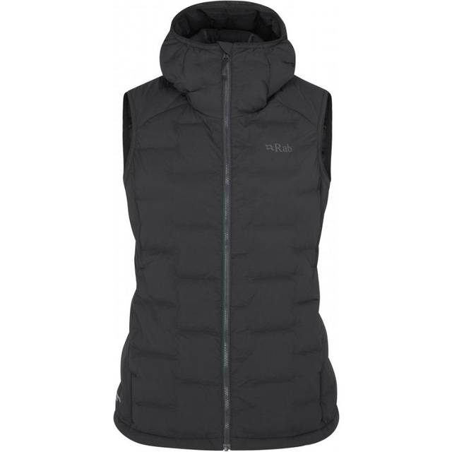 Rab Cubit Stretch Down Vest - Dunväst - Dam Ebony XL
