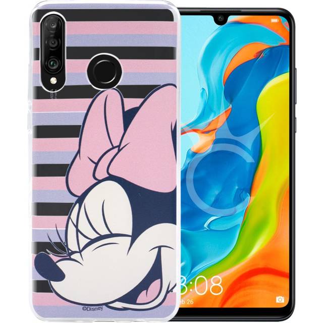 Minnie Mouse #22 Disney-skydd för Huawei P30 Lite - Transparent