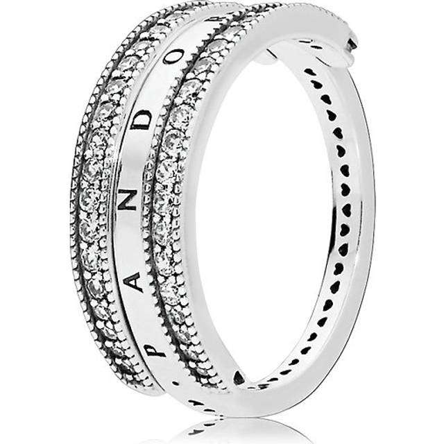 2. Chance - Pandora Damenring 197404CZ-52 - silber