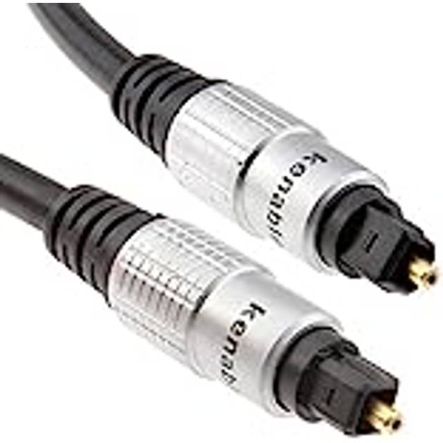 kenable Pure TOS Link TOSLink Optical Digital Audio Cable HQ 6mm Lead  4m