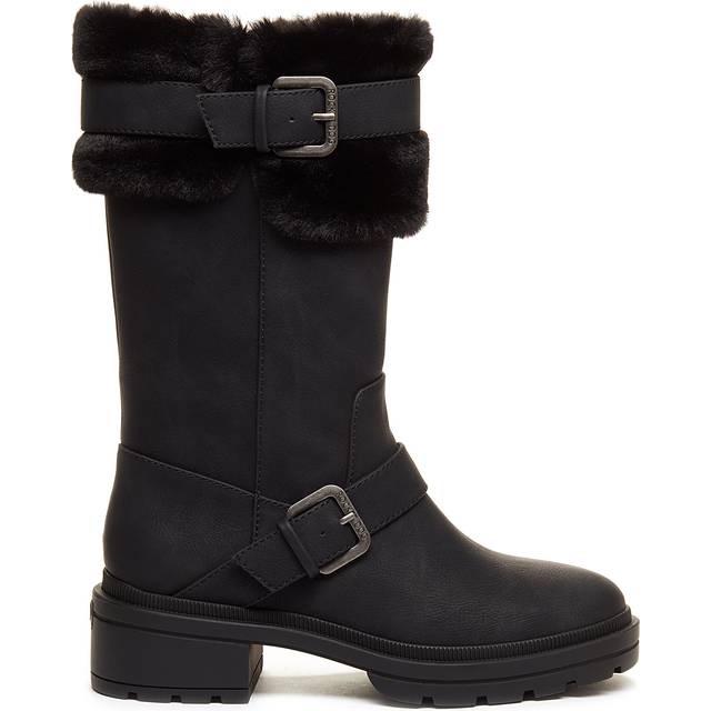 Rocket Dog Womens Igloo Boots - Black - Size UK 7