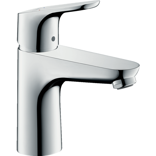 Focus Single lever basin mixer 100 without waste, Chrome (31517000) - Hansgrohe