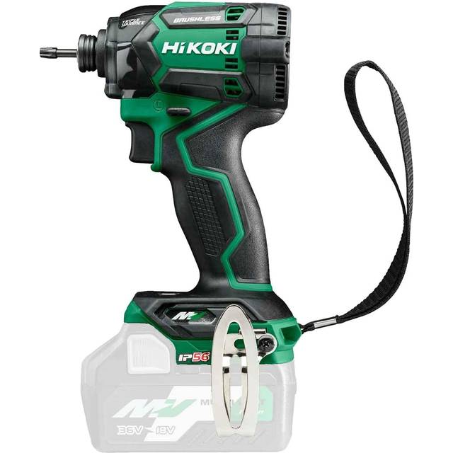 WH36DC 36V Multi Volt 215Nm Triple Hammer Impact Driver Body Only - Hikoki
