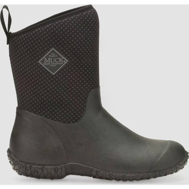 Muck Boot Muckster II Mid Women's Wellies, UK 6 Black/Charcoal/Rose
