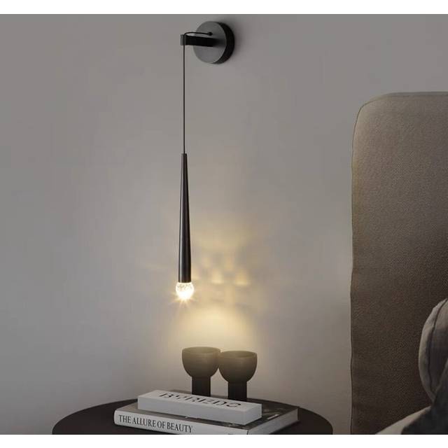 1-Light 10W Indoor Wall Light LED Bedroom Dining Room LED Copper Wall Light