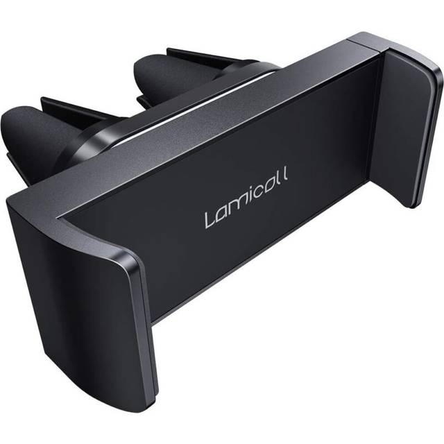 Lamicall car phone holder, universal vent mount - 360 rotating air vent cradle