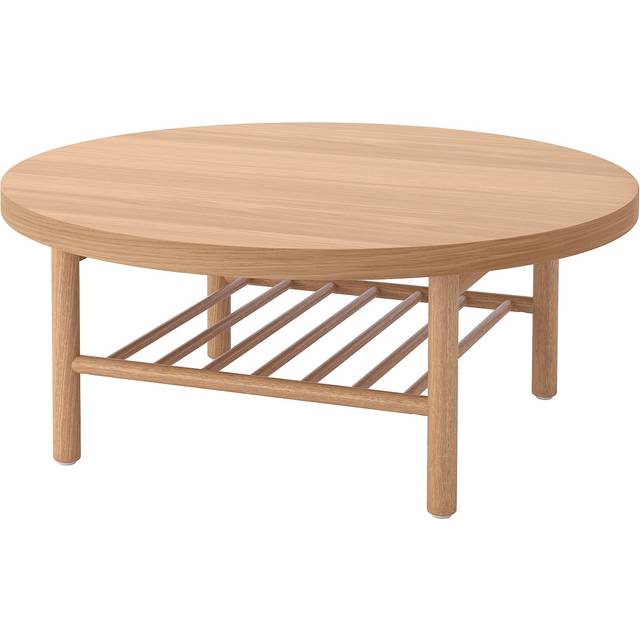 LISTERBY soffbord, ekfaner, 90 cm