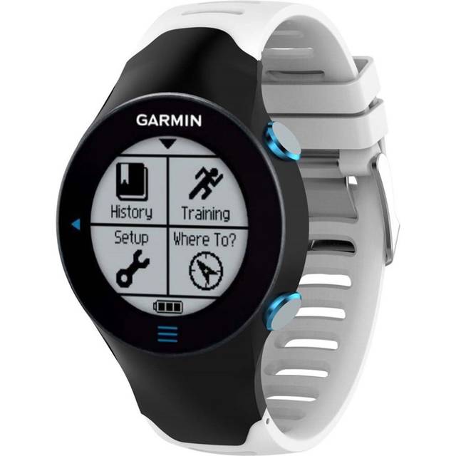 Garmin Forerunner 610 klockarmband i silikon - Vit