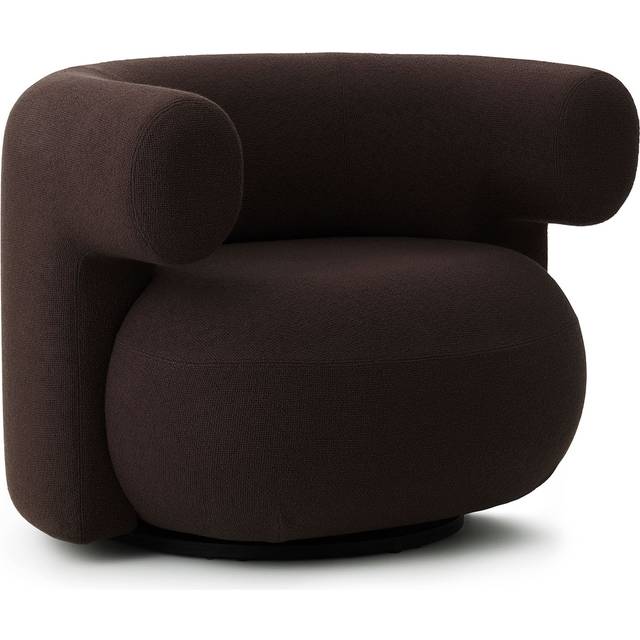 Normann Copenhagen - Burra Lounge Chair W. Return - Lounge stol - Group 3 - Yoredale UDA06 - W95 x D79.5 x H72.5 cm