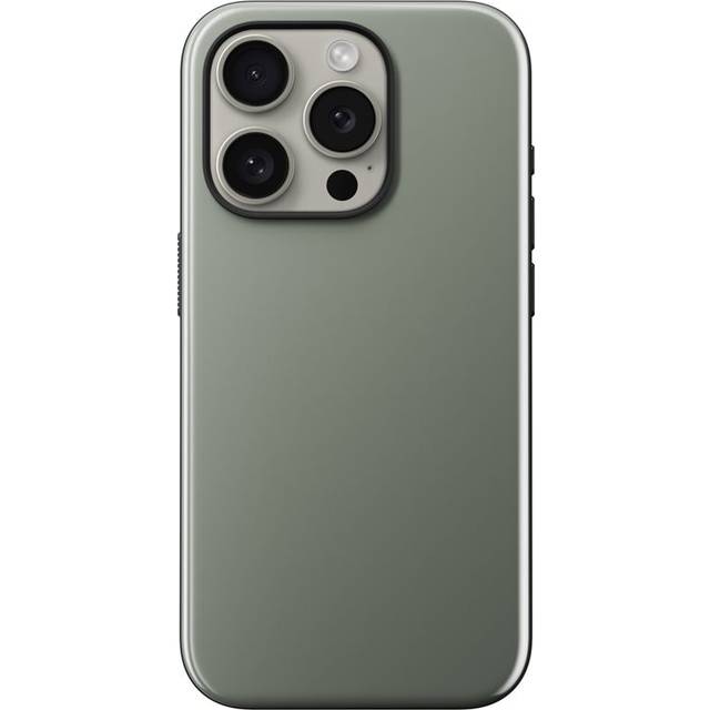 Nomad sport case for iphone 15 pro, green