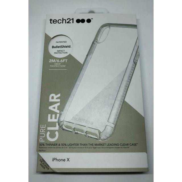 Official Genuine Tech21 Clear Case For Apple (iphone Xr) Shockproof Tough Cover