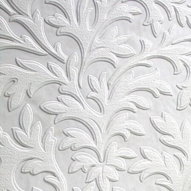 Anaglypta Wallpaper High Leaf RD80026