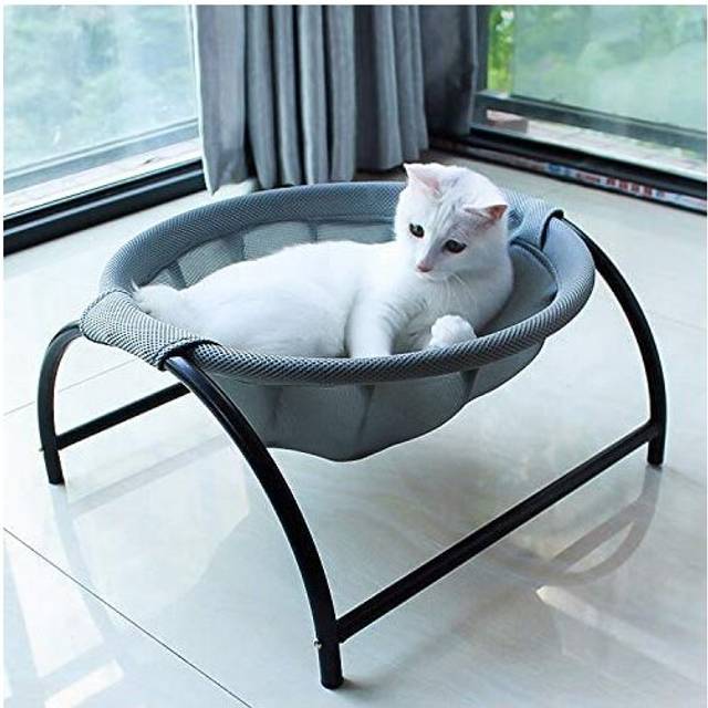Cat Bed Dog Bed Pet Hammock Bed Free-Standing Cat Radiator Sleeping Beds Pet Supplies Washable Stable Excellent Permeability Indoors Outdoor
