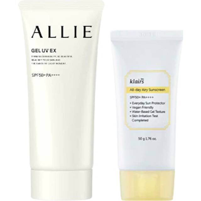 Dear; Klairs - All-day Airy Sunscreen SPF50+ PA++++ - 50g X Kanebo - Allie Gel UV EX SPF50+ PA++++ - 90g (New Version of ALLIE - Extra UV Gel SPF50+ PA++++ - 90g)