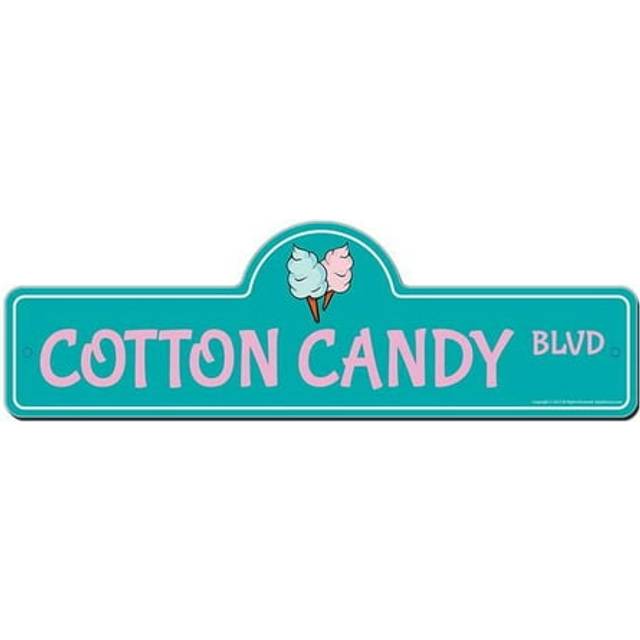SignMission P-248 Cotton Candy Cotton Candy Street Sign