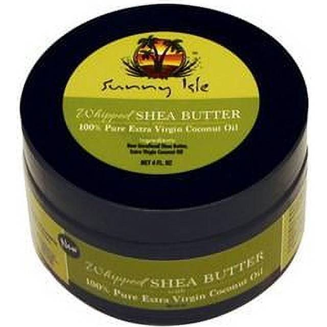 Sunny Isle Whipped Shea Butter With Extra Virgin Coconut Oil 4 oz