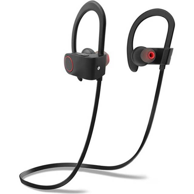 (a-black) Bluetooth Headphones Otium Best Wireless Sports Earphones IPX7 Waterproof HD Stereo Sweatproof In Ear Earbuds handsfree