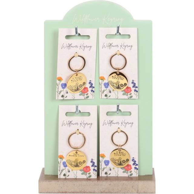 Something Different Wild Flowers Keyring (Pack of 24)