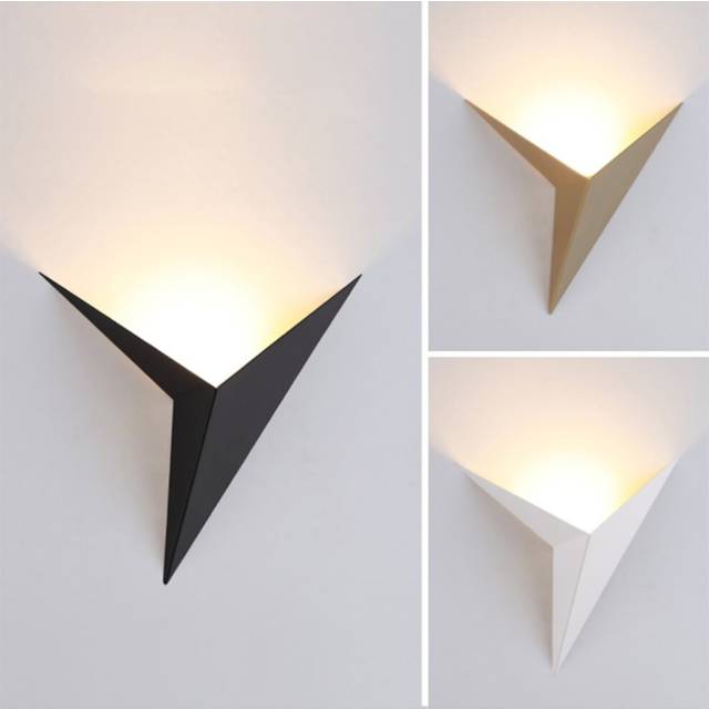1-Light 20cm Indoor Wall Lights LED Unique Design Nordic Style Flush Mount Wall Lights Living Room Shops / Cafes Iron Wall Light 85-265V (No Plug)