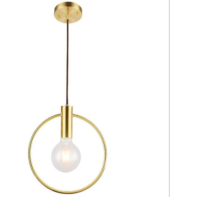 Restaurant Brass Chandelier Bar Table Chandelier Bedroom Balcony Aisle Study Lamp